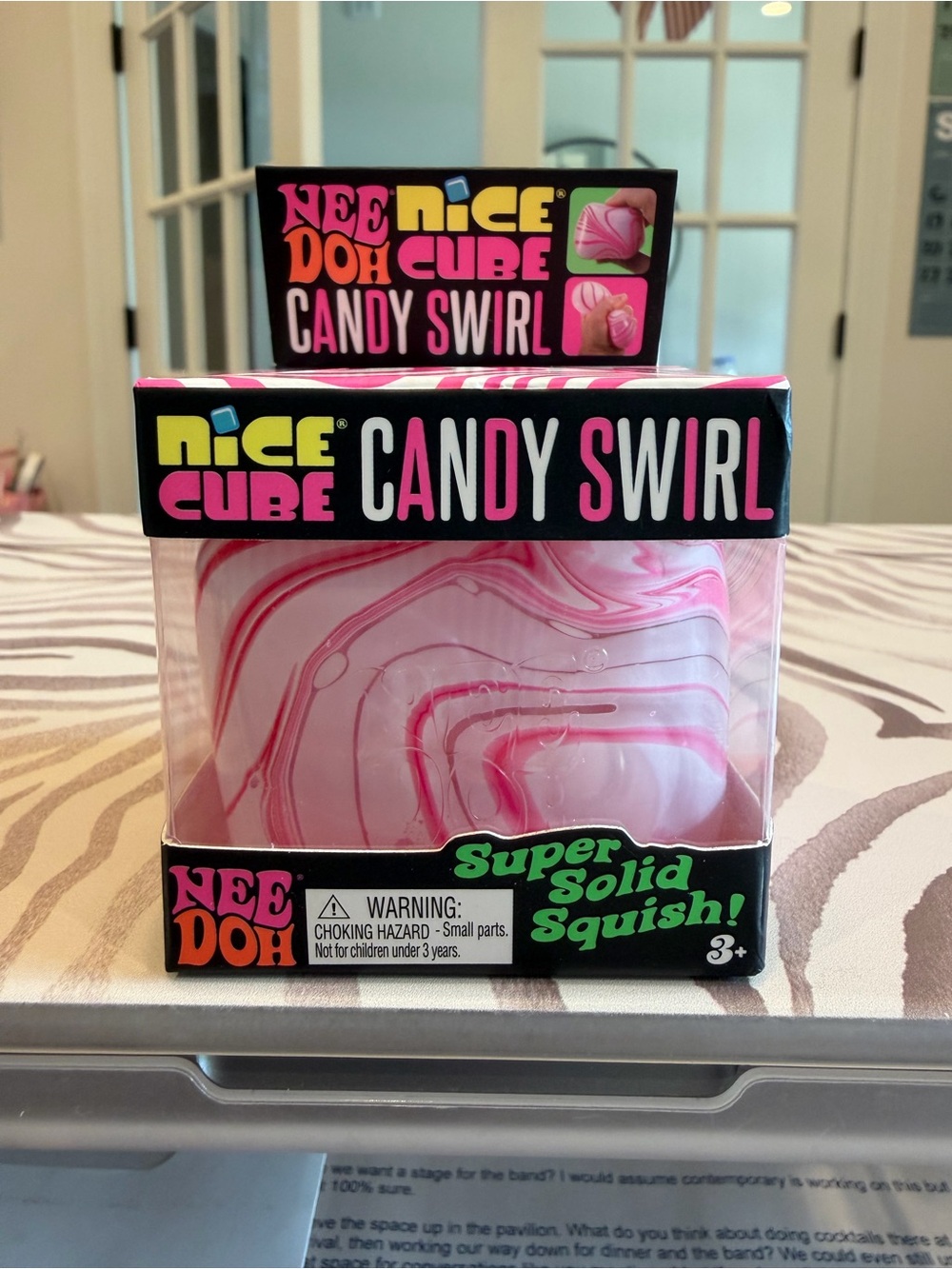 Needoh NiceCube Candy Swirl